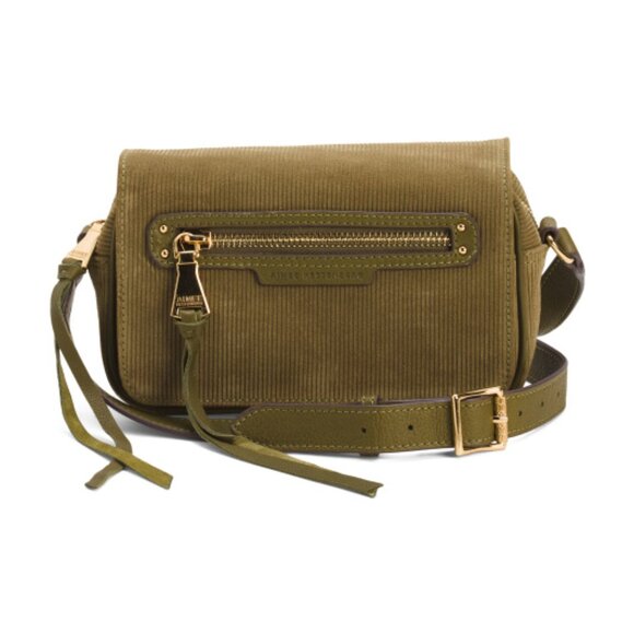 Aimee Kestenberg Handbags - AIMEE KESTENBERG Leather Corduroy Stockbridge Crossbody